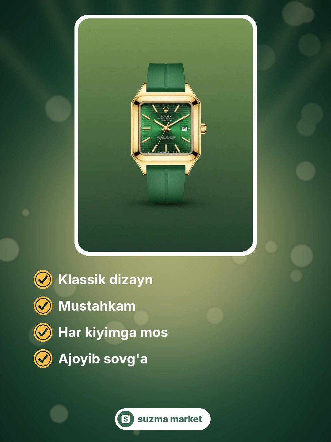Rolex soat xar tomonlama qulay — rasm 2