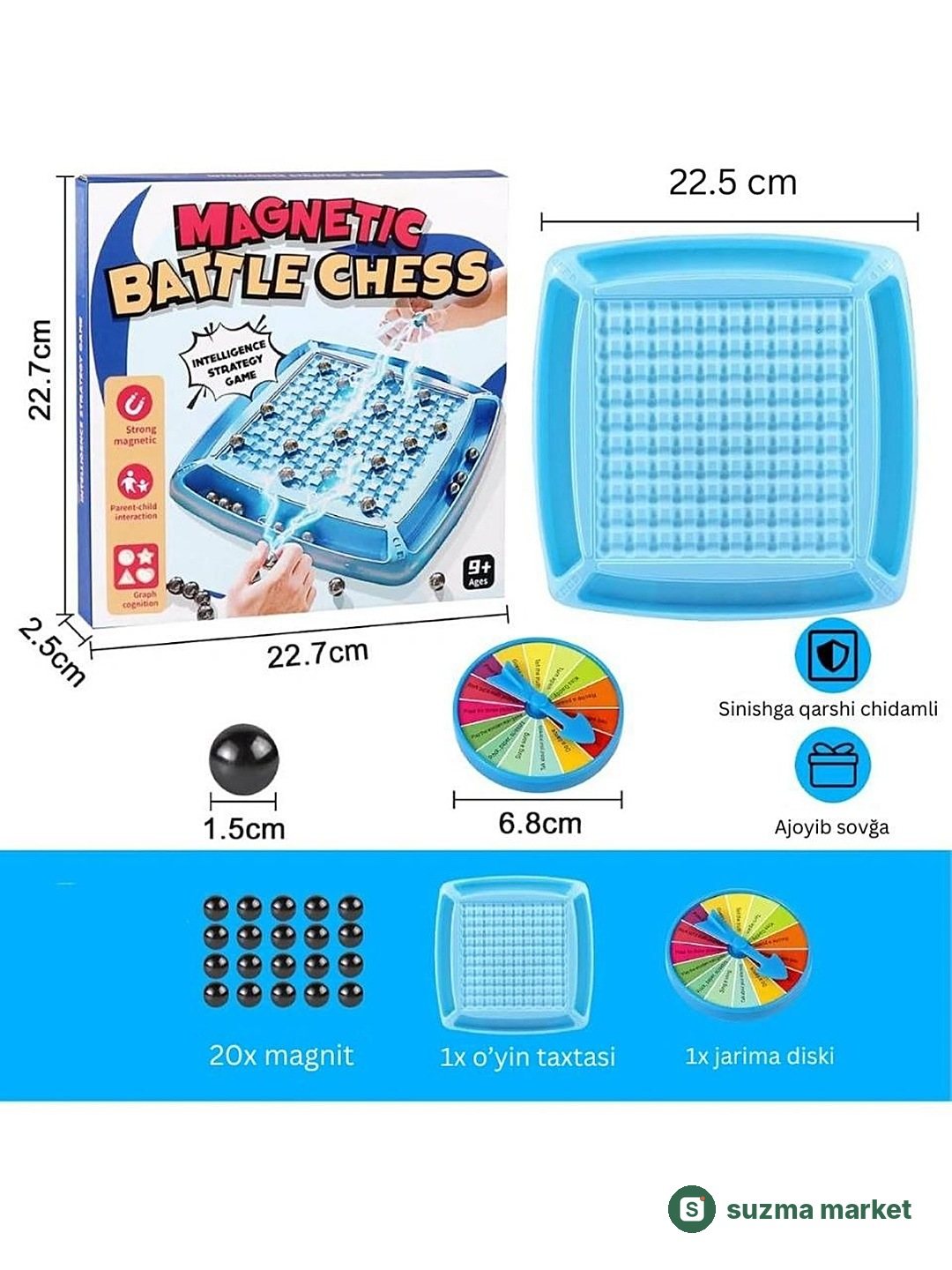 Magnetic Battle Chess – Aql va strategiya o‘yini! — rasm 4