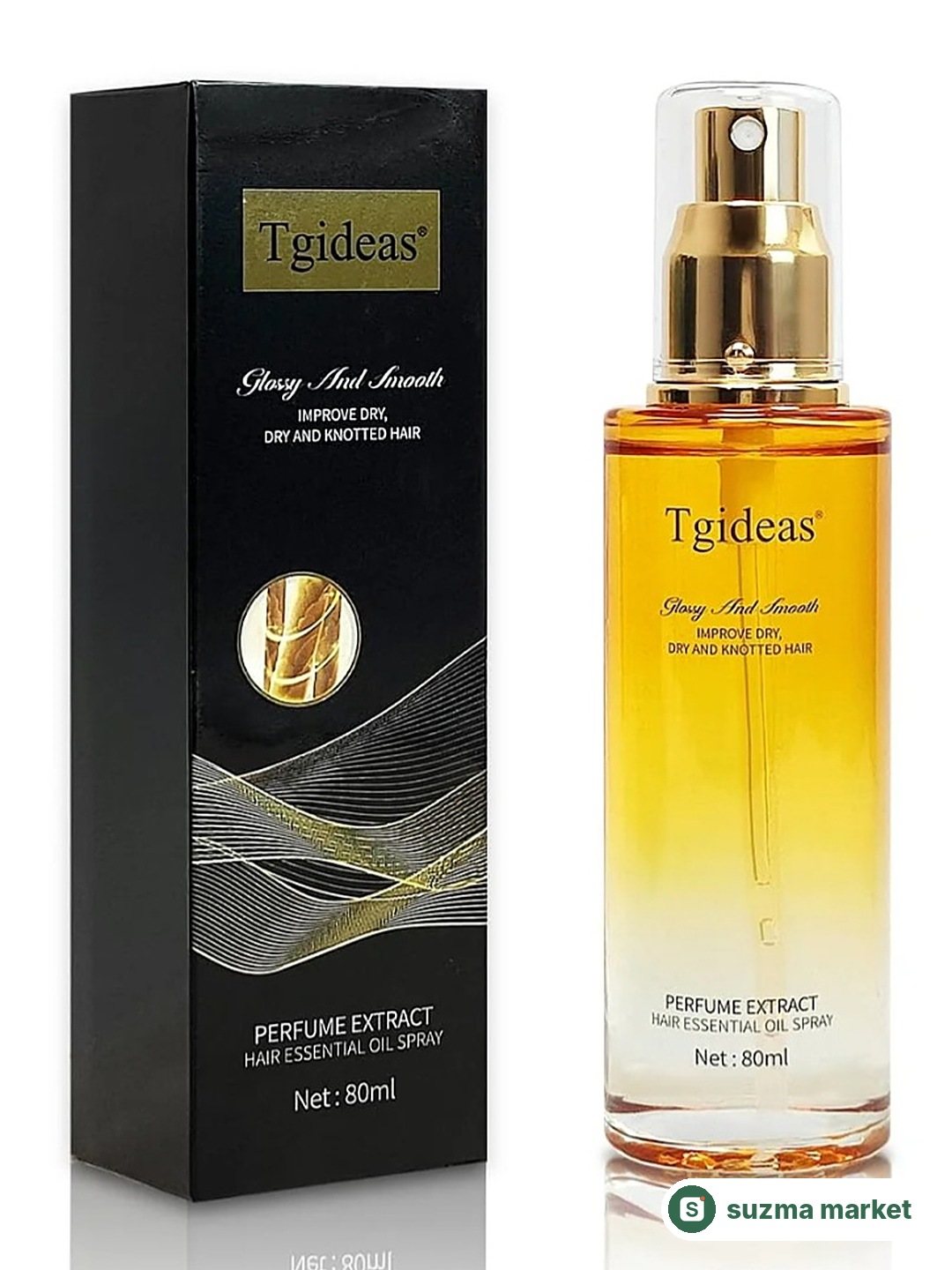 Glossy and Smooth" Yaltiroq va silliq sochlar uchun parvarishlovchi moy-spreyi — rasm 3
