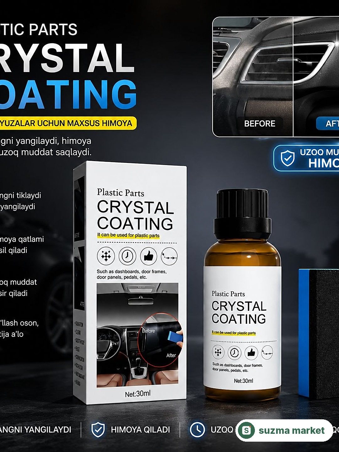 Crystal Coating! Mashinalar uchun — rasm 2