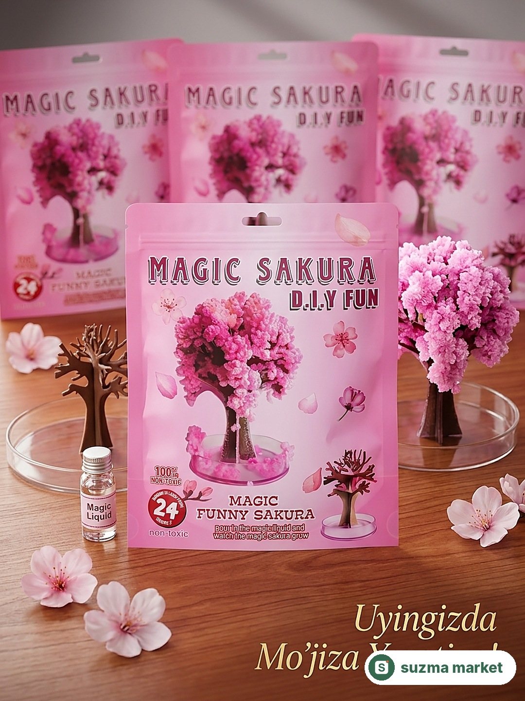 MAGIC FUNNY SAKURA Suniy daraxt — rasm 2