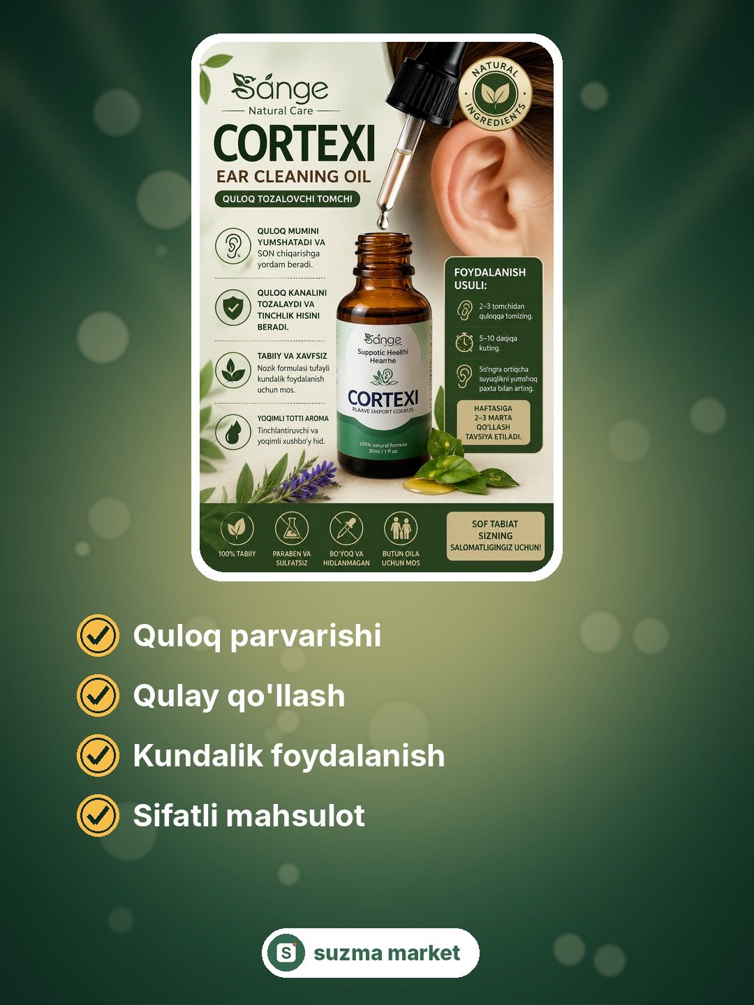 CORTEXI – Quloqlaringiz uchun mukammal parvarish! — rasm 2