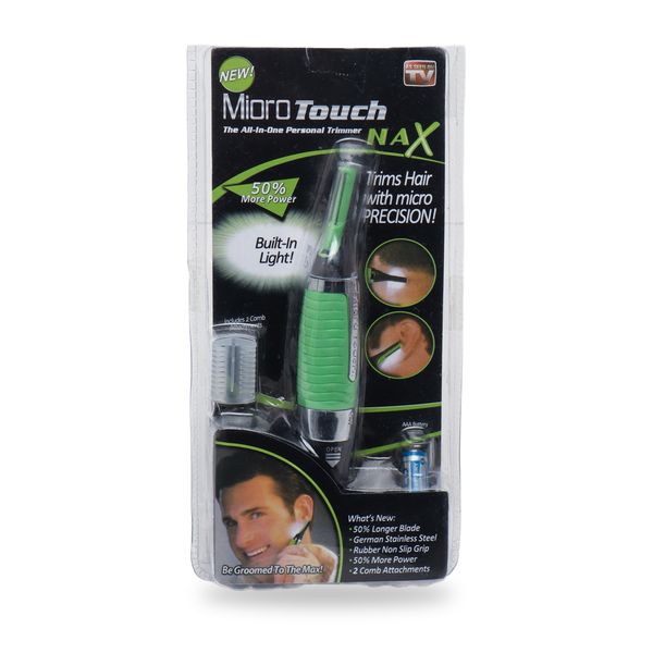 Erkaklar uchun Micro Touch Max ixcham trimmeri - Yuz va burun uchun