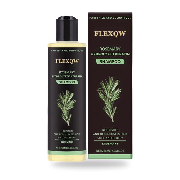 FLEXQW Rosemary Hydrolyzed  sochlarni qalinlashtirish va hajm bersh uchun shampun