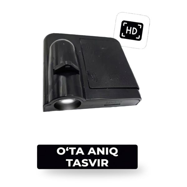 Chevrolet uchun LED logo projektor, simsiz eshik chirog‘i, sensorli, 1 va 2 dona
